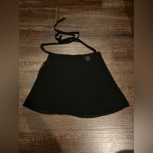 Black Ballet Skirt, Wrap Skirt, Ballet class, audition, rehearsal